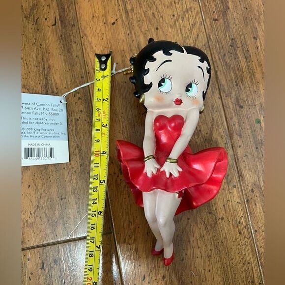 ⚡️SPRING CLEAN SALE⚡️
 Vintage large Betty Boop Red Dress Ornament - Picture 2 of 10